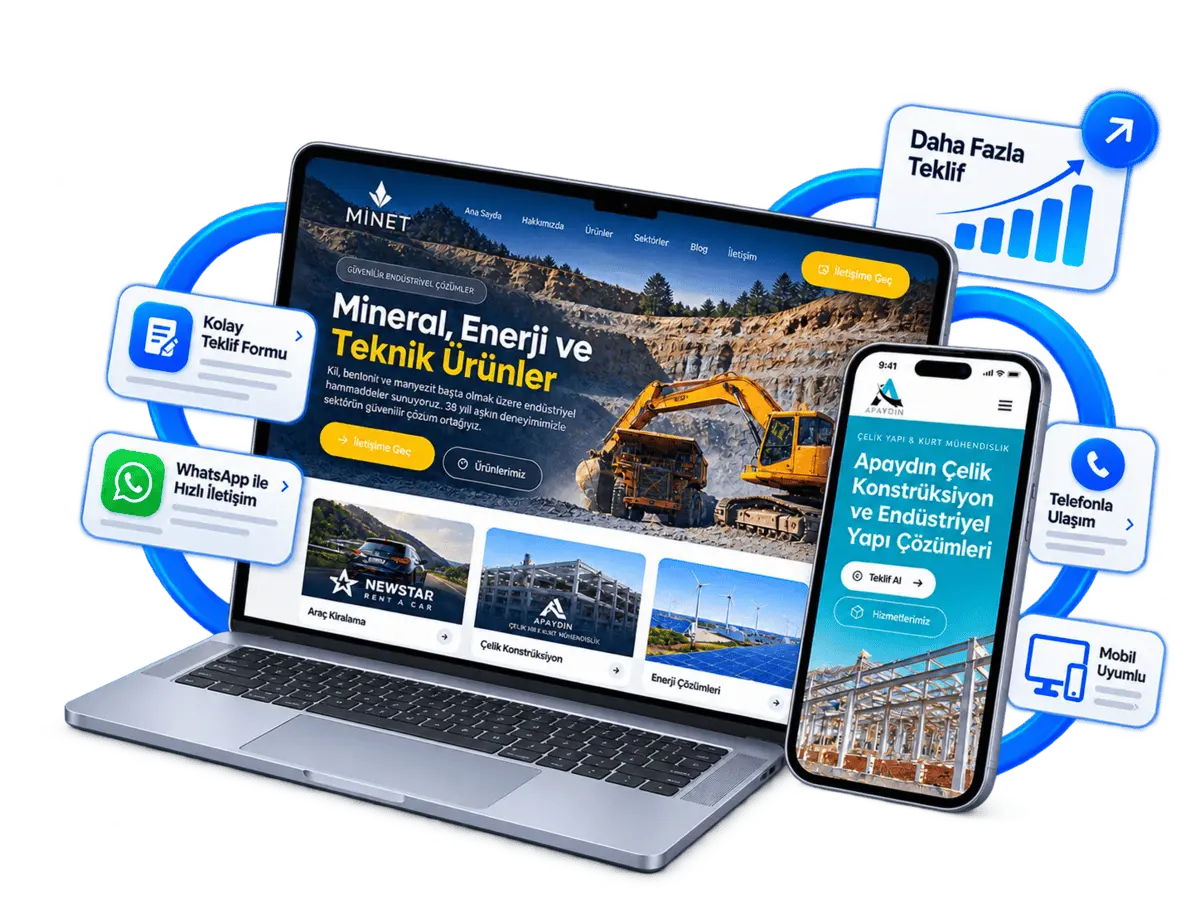 İşletmenize Özel Web Sitesi Yaptırın