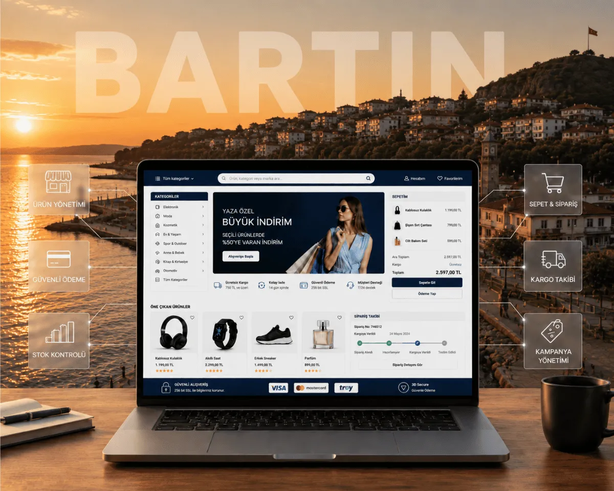Bartın e-ticaret sitesi | Webioo
