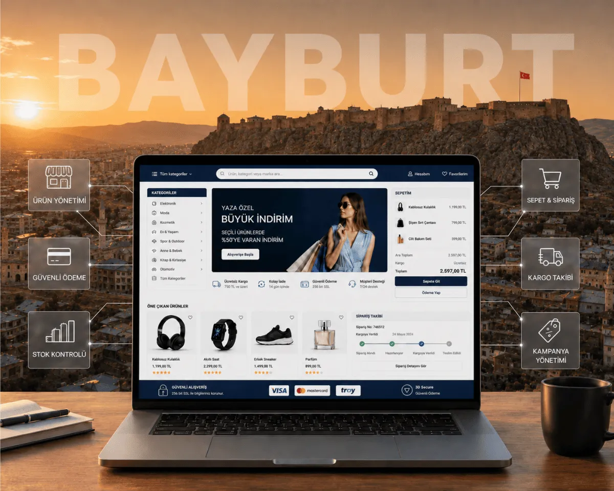 Bayburt e-ticaret sitesi | Webioo