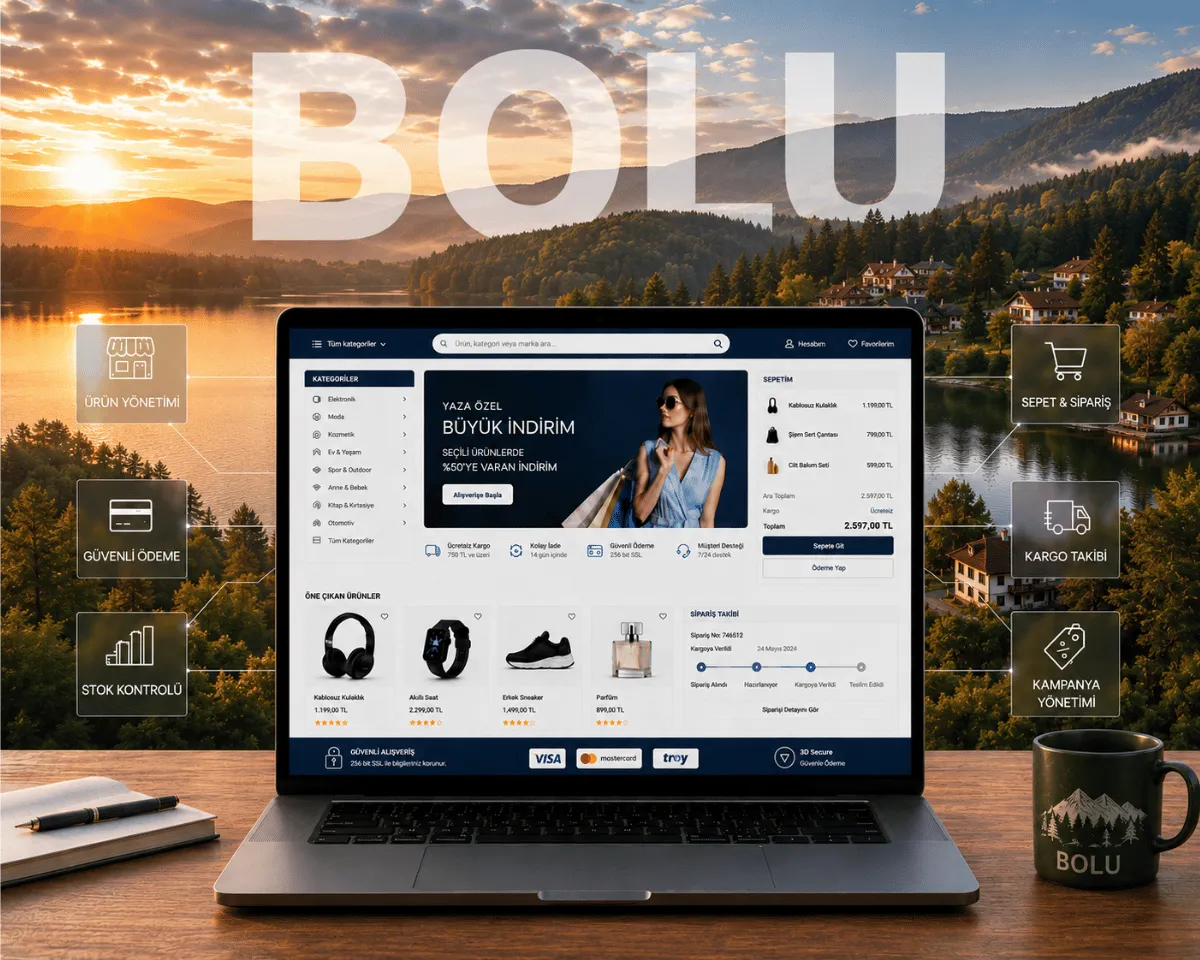 Bolu E-Ticaret Sitesi - Webioo