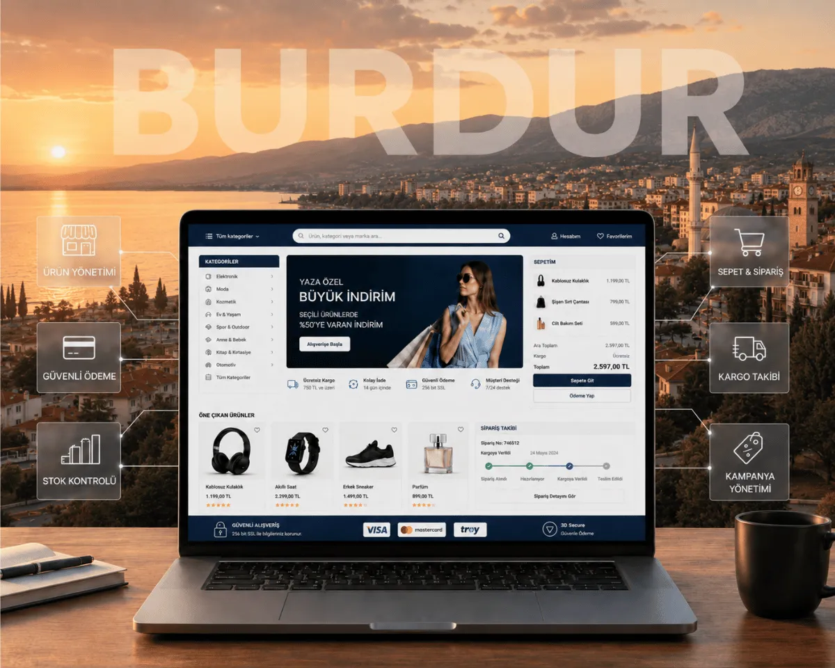 Burdur e-ticaret sitesi | Webioo