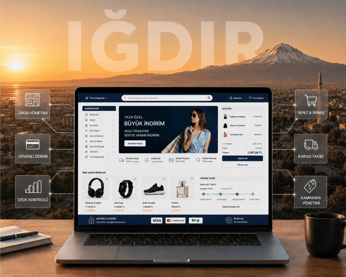 Iğdır e-ticaret sitesi | Webioo
