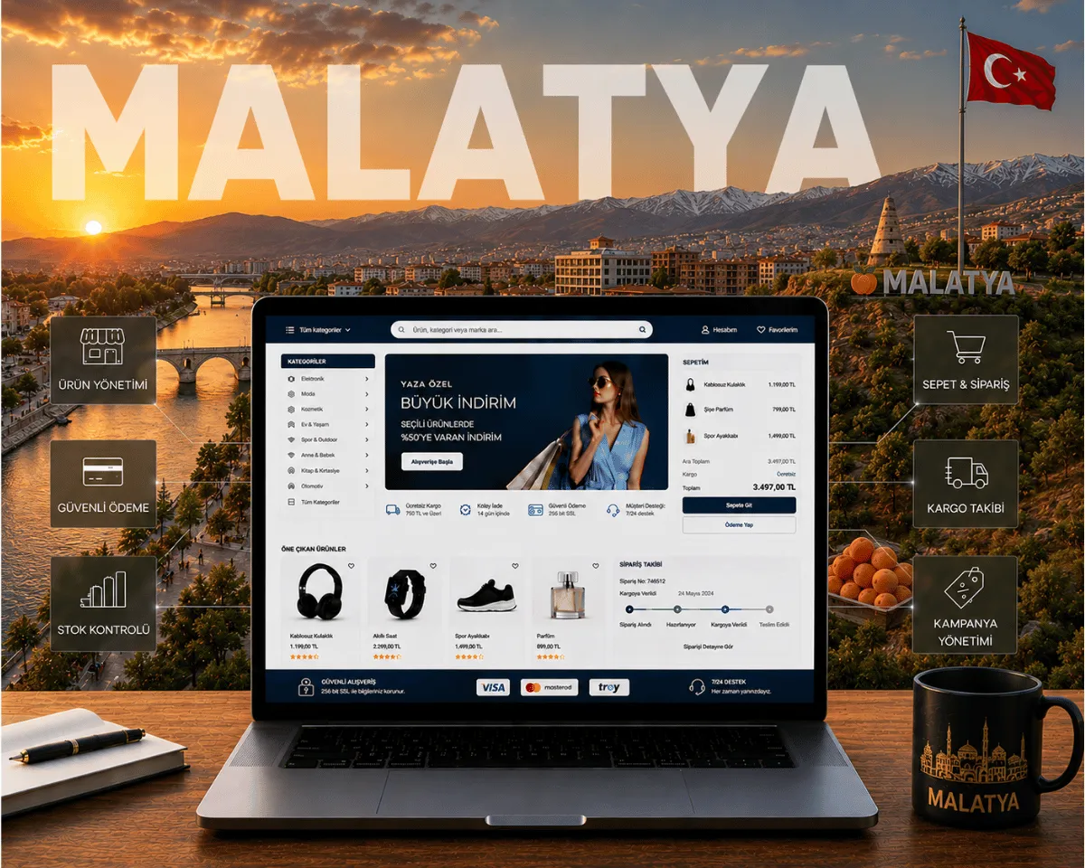 Malatya e-ticaret sitesi | Webioo