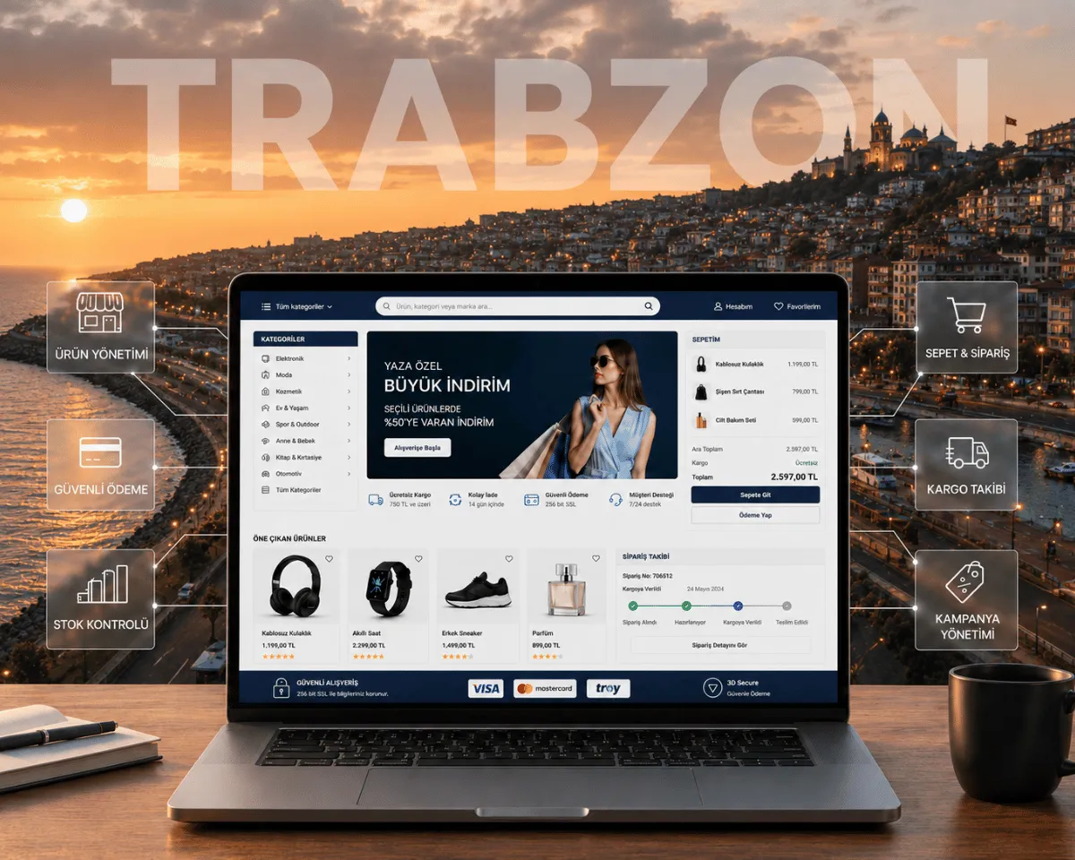 Trabzon e-ticaret sitesi | Webioo