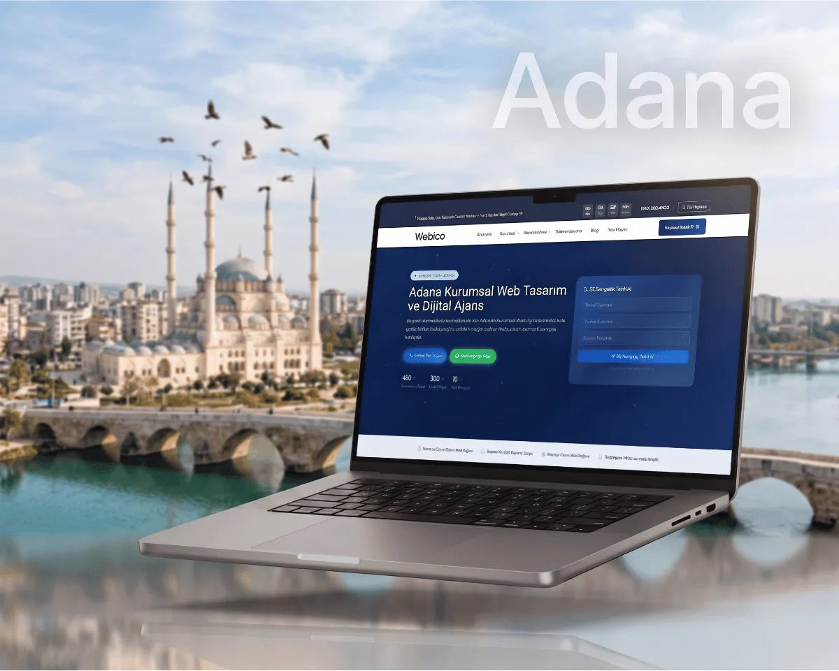 Adana Web Tasarım Hizmeti - Webioo