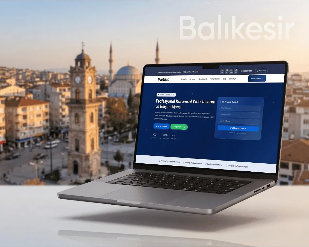 Balıkesir Web Tasarım - Webioo