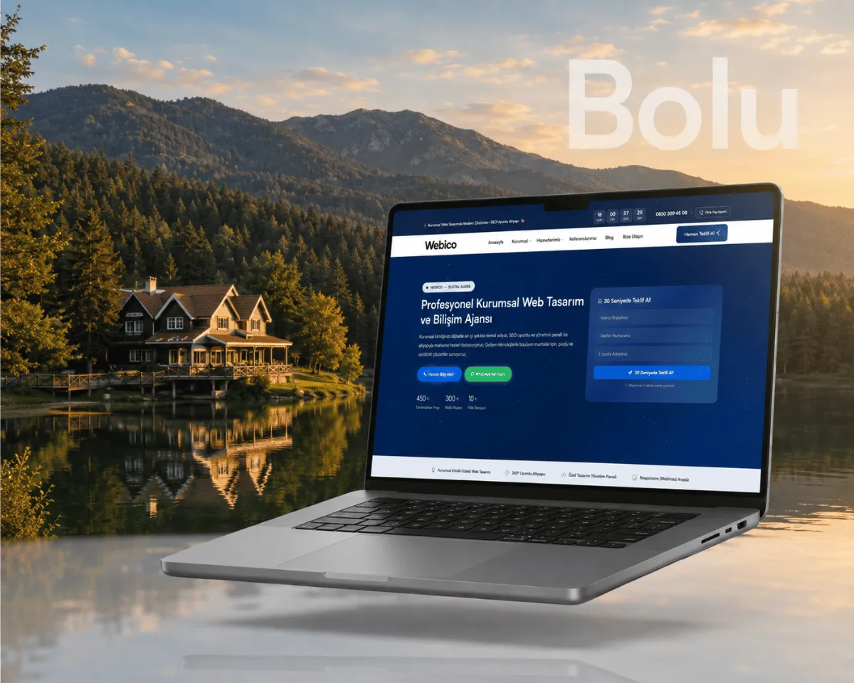 Bolu Web Tasarım - Webioo