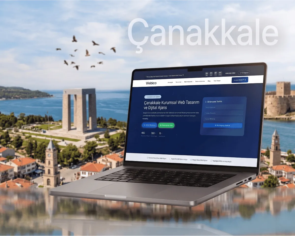 Çanakkale kurumsal web tasarım | Webioo