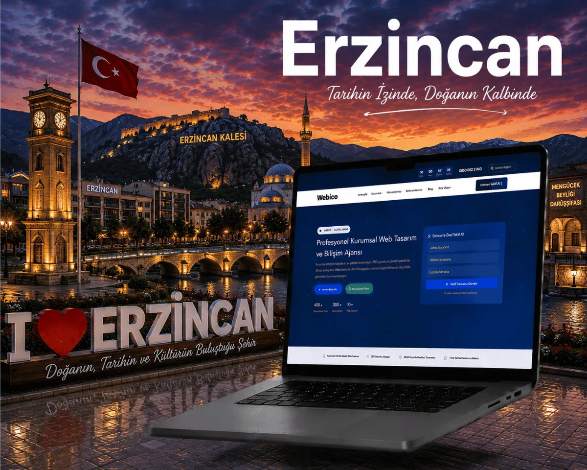 Erzincan web tasarım | Webioo