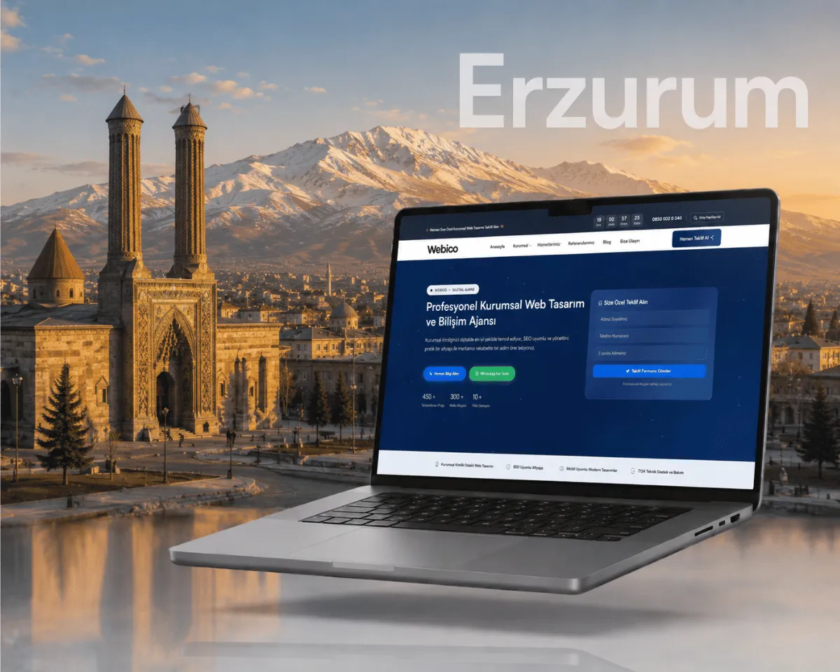 Erzurum web tasarım | Webioo