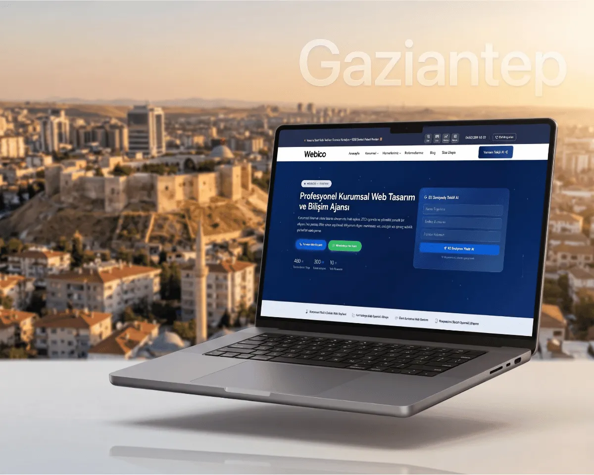Gaziantep Web Tasarım - Webioo