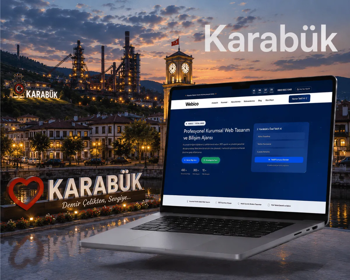 Karabük web tasarım | Webioo