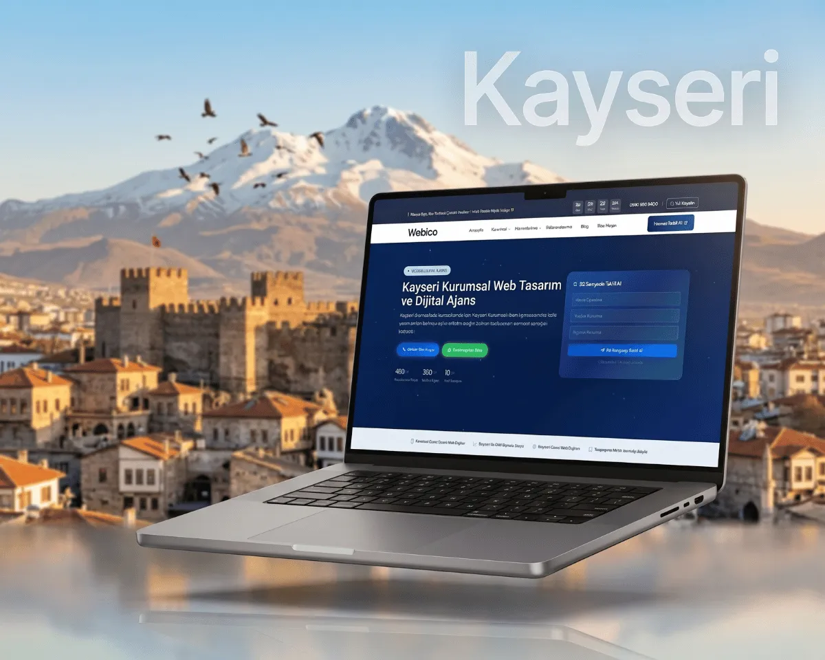 Kayseri Web Tasarım Hizmeti - Webioo