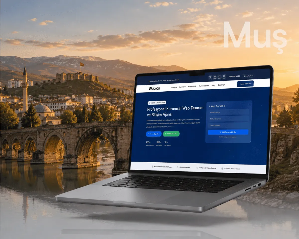 Muş Web Tasarım - Webioo