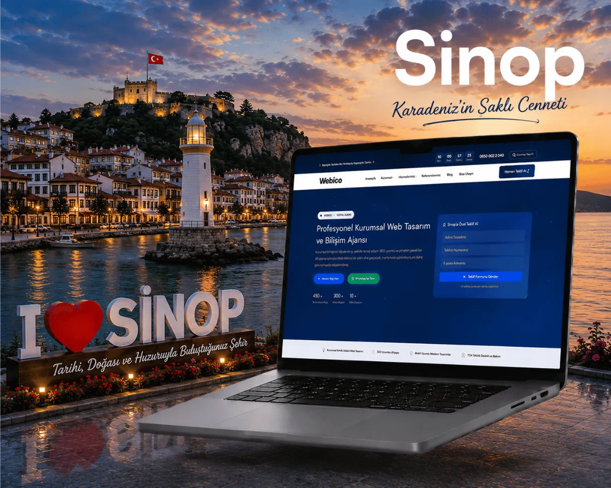 Sinop web tasarım | Webioo