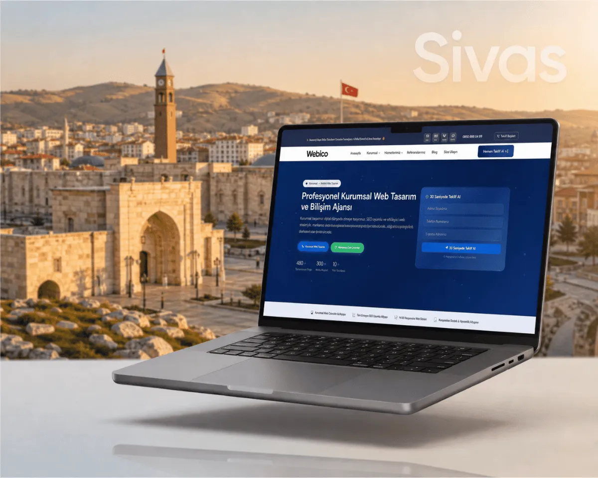 Sivas Web Tasarım - Webioo