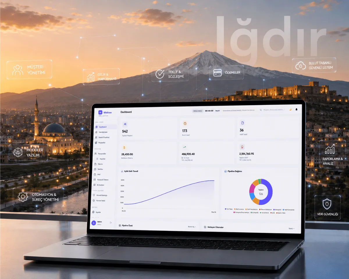Iğdır web yazılım | Webioo