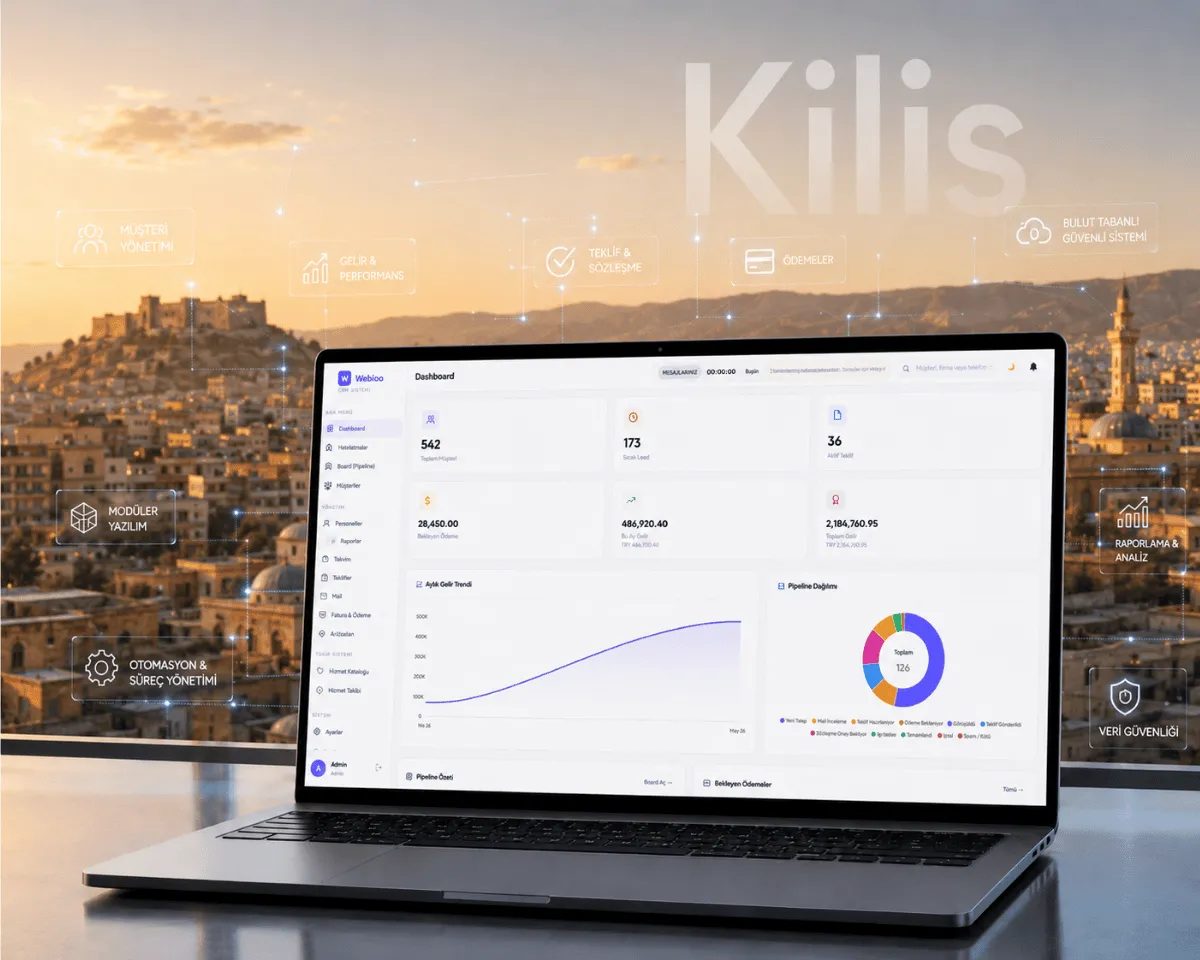 Kilis web yazılım | Webioo