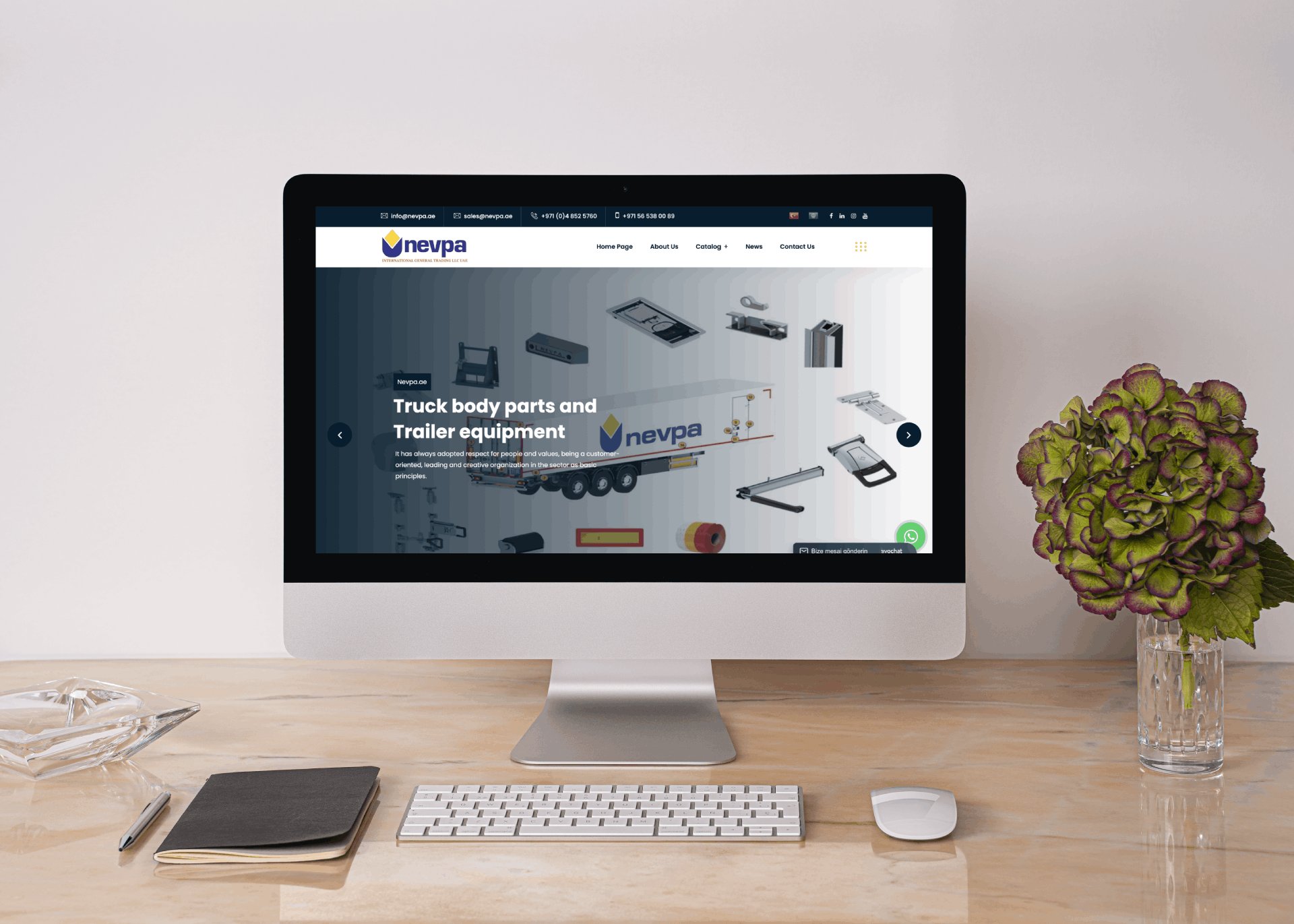 Nevpa.ae Web Sitesi