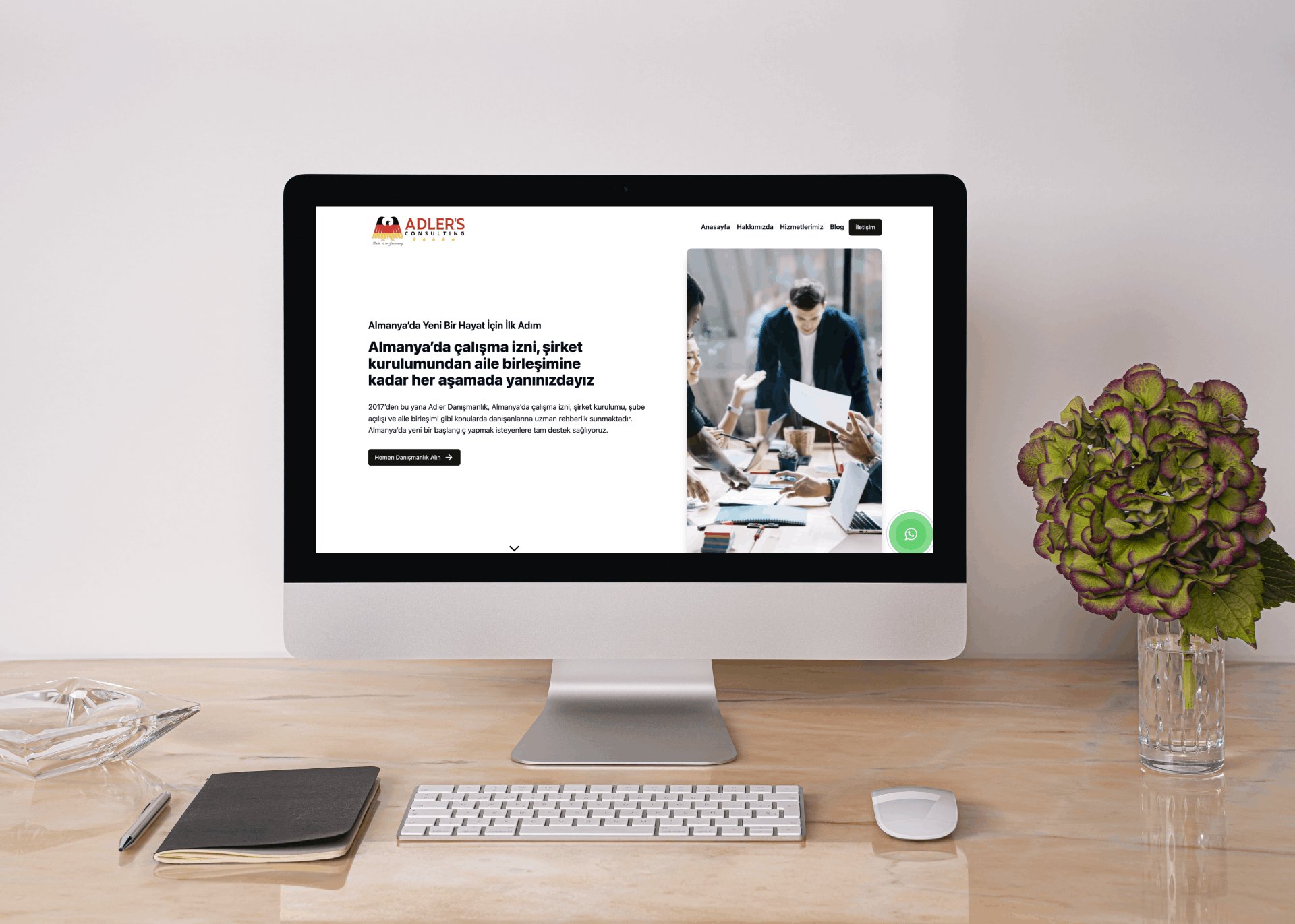 Adlers Consulting Web Sitesi