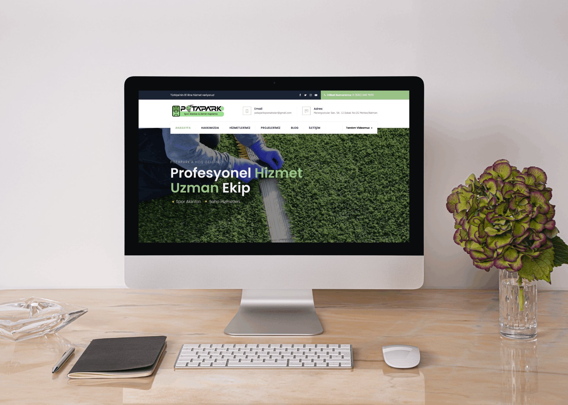 Potapark Web Sitesi