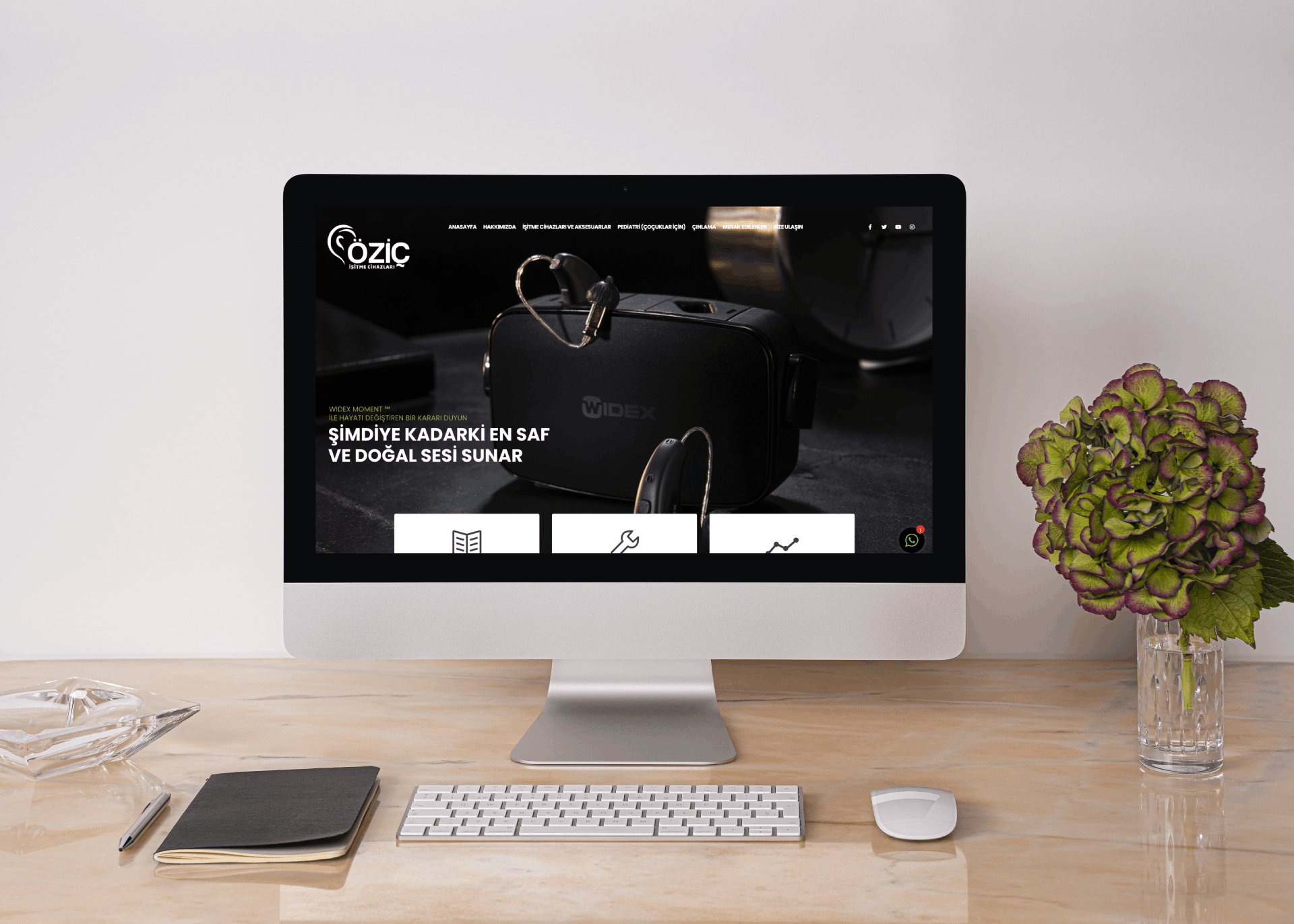 Özİç İşitme Cihazları Web Sitesi
