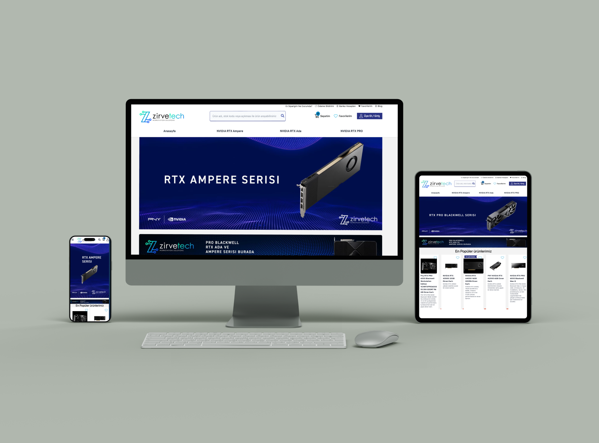 Zirve Grup Bilgisayar Web Sitesi