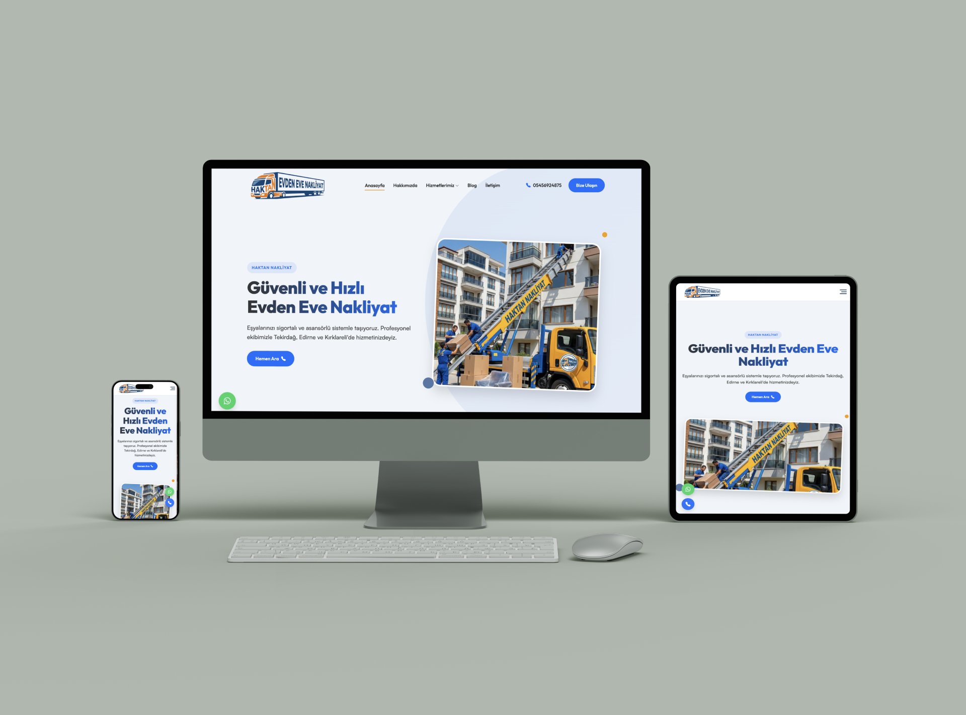 Haktan Evden Eve nakliyat Web Sitesi