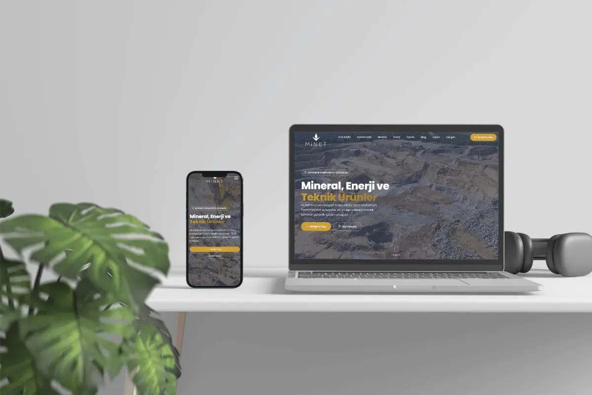 Minet Kurumsal Web Sitesi