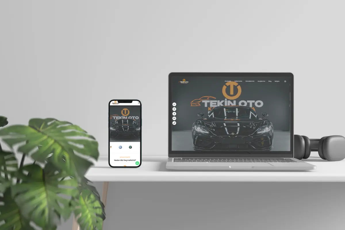 Tekin Oto Kurumsal Web Sitesi