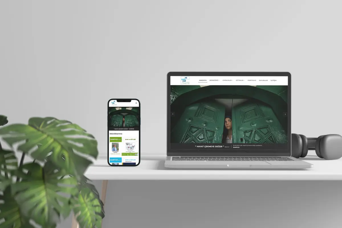 SAMFAD Kurumsal Web Sitesi