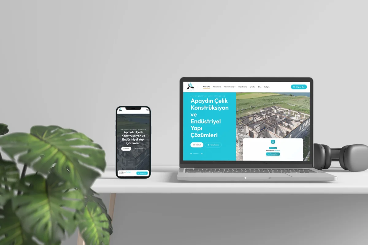 Apaydın Çelik Kurumsal Web Sitesi