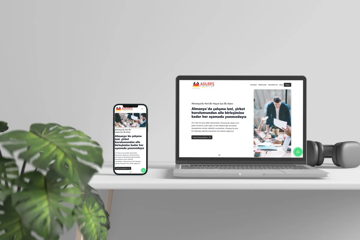 Adler's Consulting Kurumsal Web Sitesi