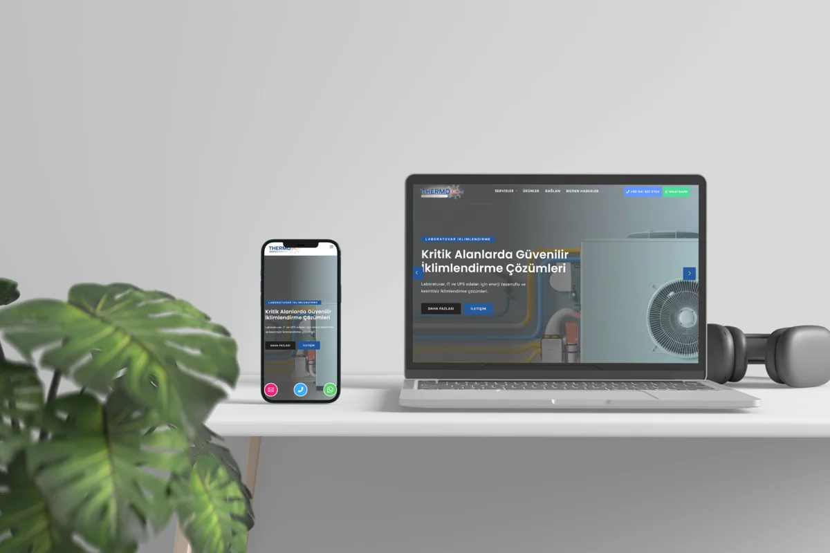 Thermo DC Kurumsal Web Sitesi