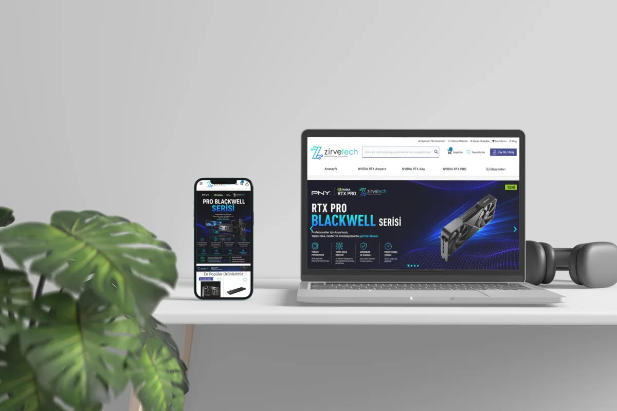 Zirve Grup Bilgisayar Kurumsal Web Sitesi