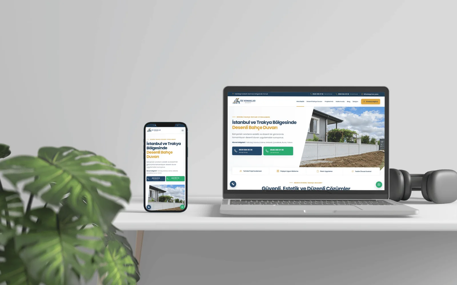 Özkonaklar Kurumsal Web Sitesi