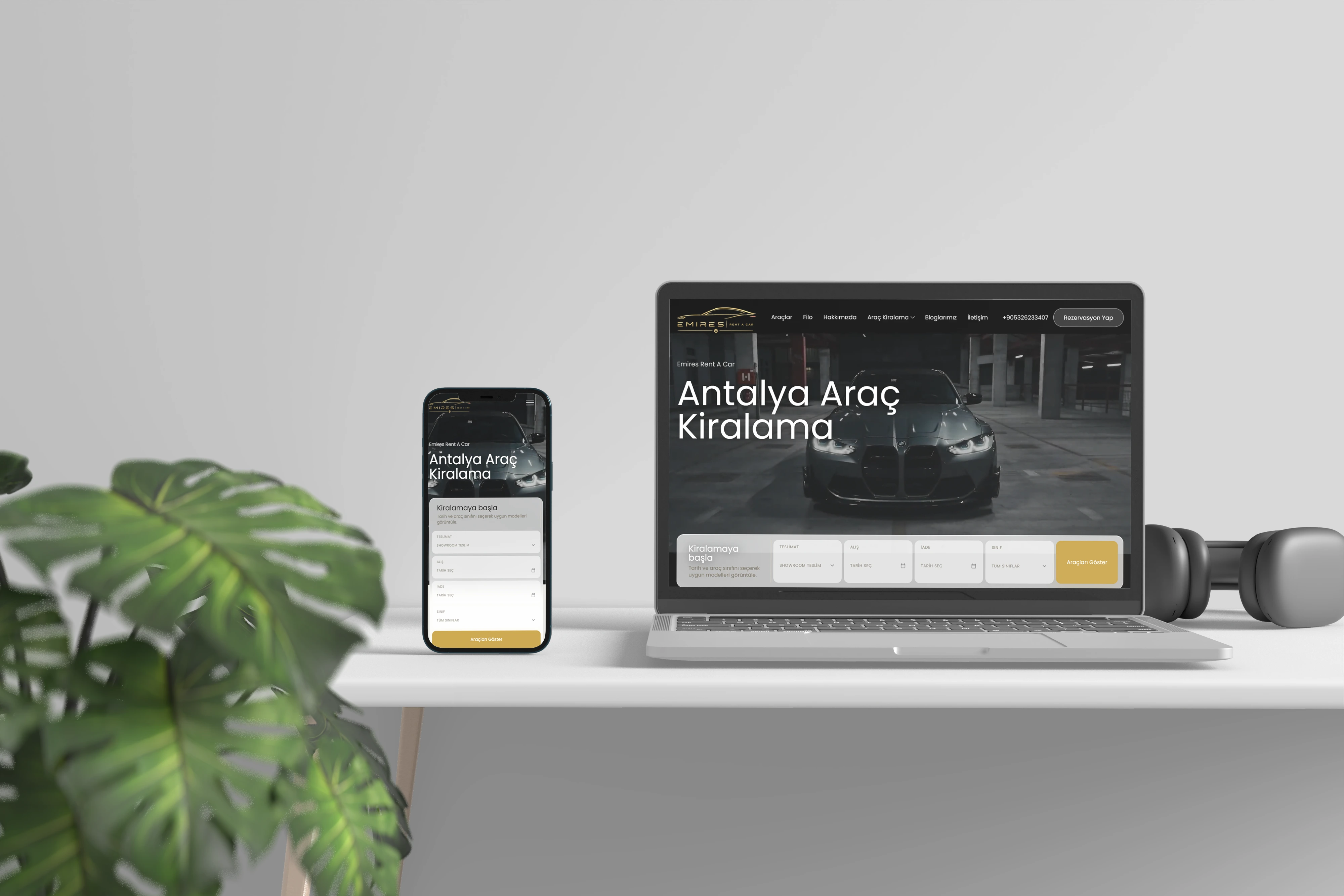 Emires Rent A Car Özel Yazılım Projesi