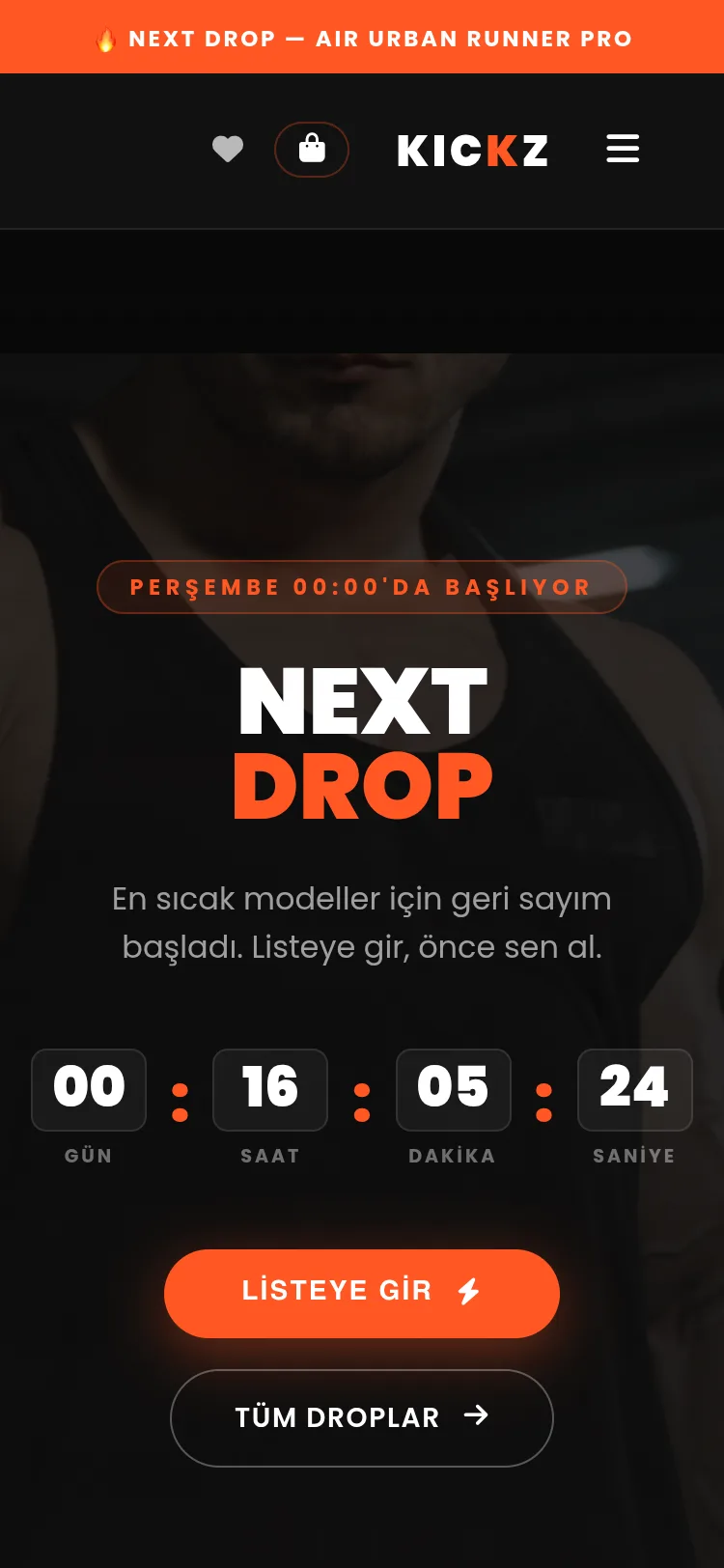 Ayakkabı & Sneaker E-Ticaret #3 - Mobil Gorunum