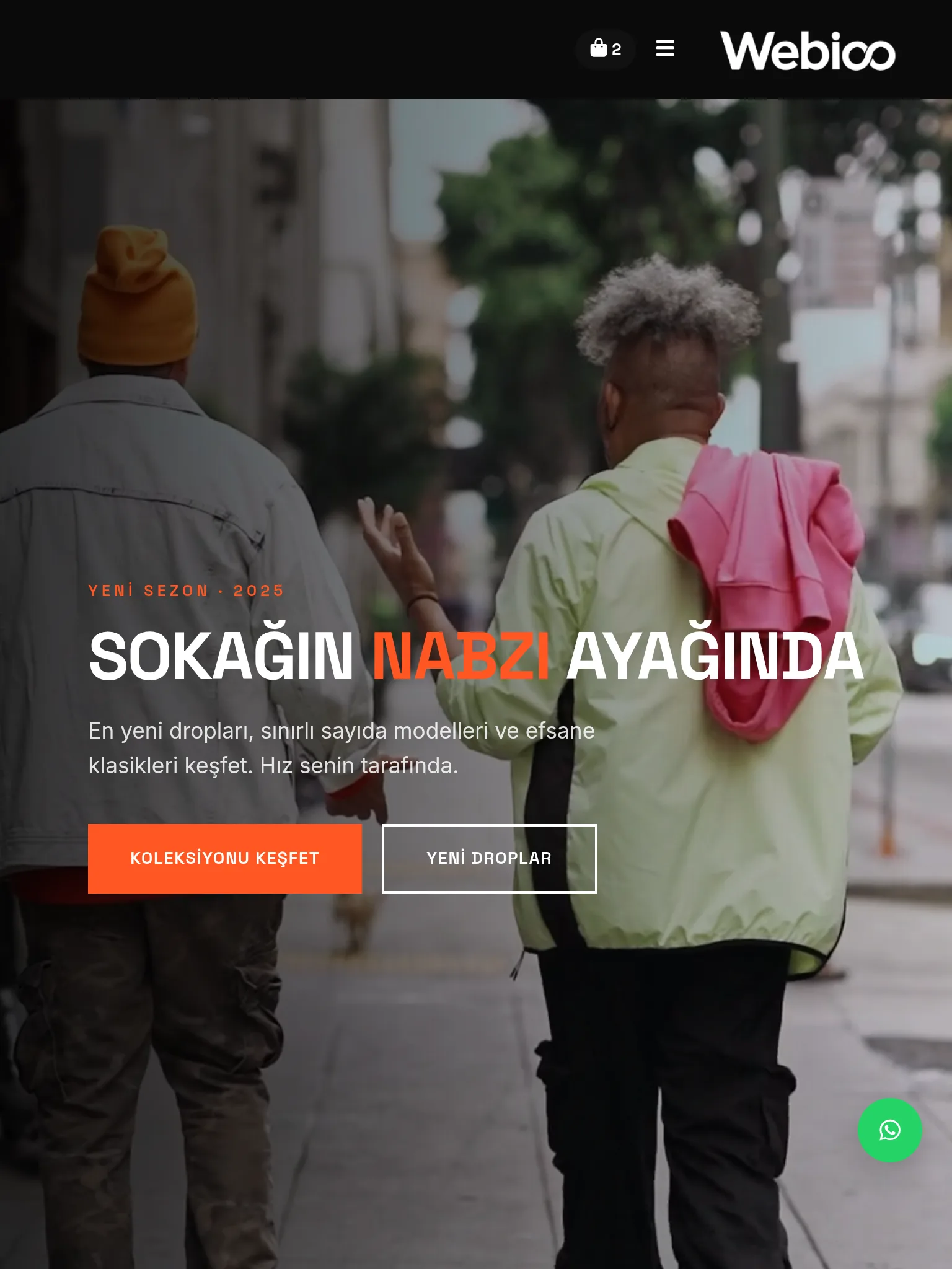 Ayakkabı & Sneaker E-Ticaret #4 - Tablet Gorunum