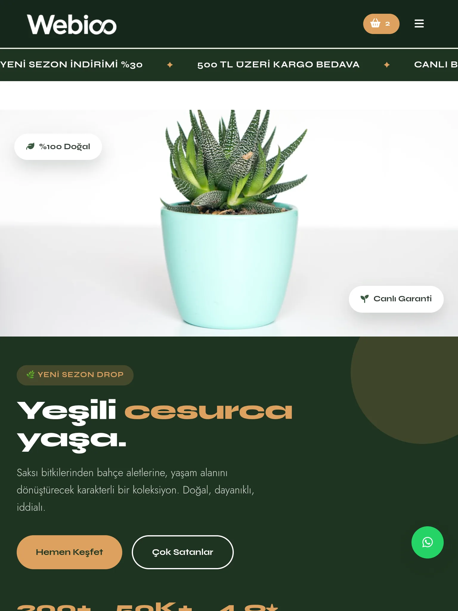 Bahçe & Dış Mekan E-Ticaret #3 - Tablet Gorunum