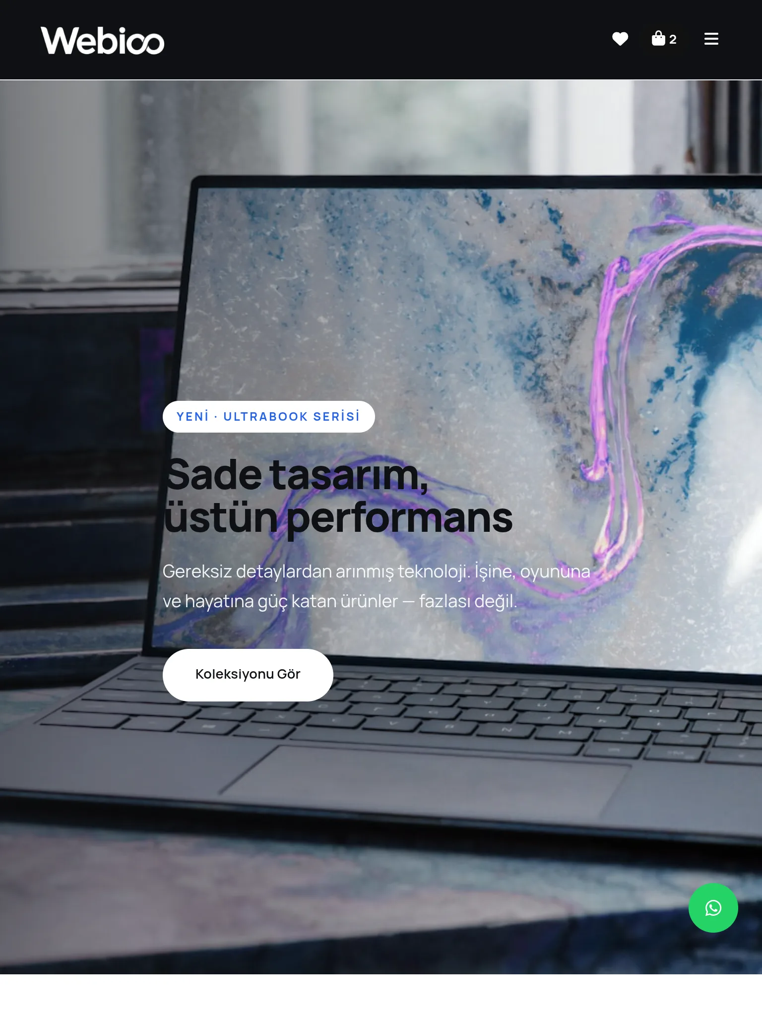 Elektronik & Teknoloji E-Ticaret #5 - Tablet Gorunum