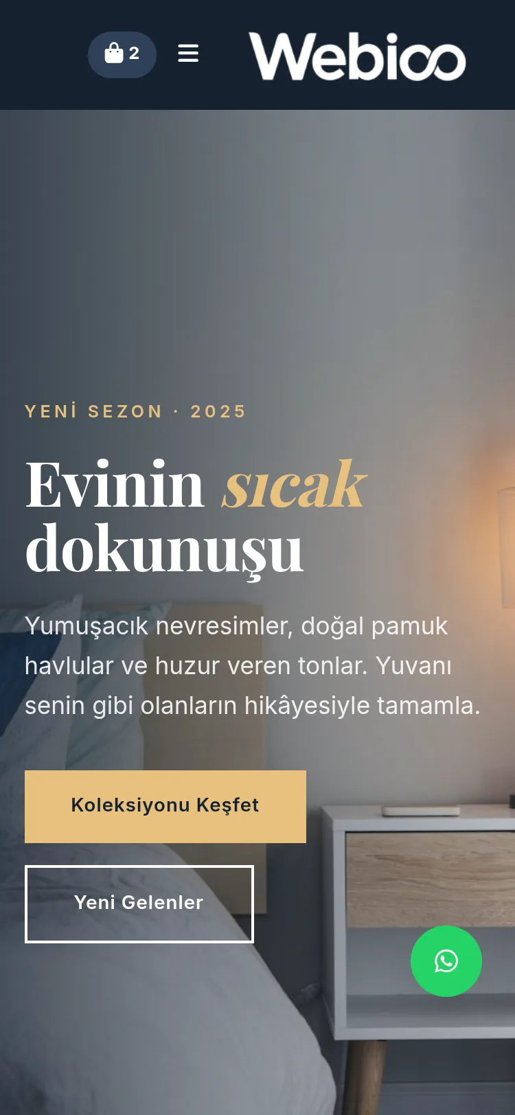 Ev Tekstili E-Ticaret #4 - Mobil Gorunum