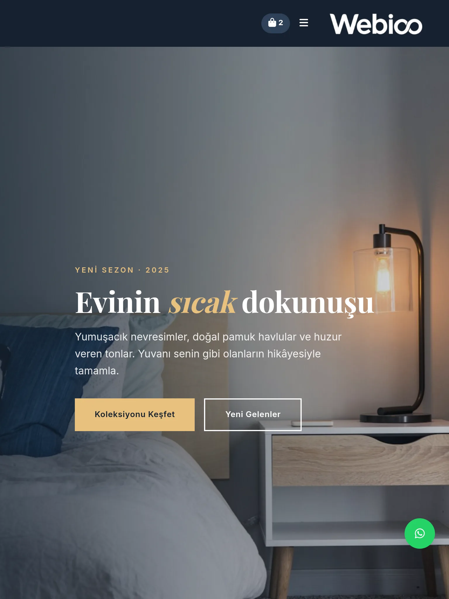 Ev Tekstili E-Ticaret #4 - Tablet Gorunum