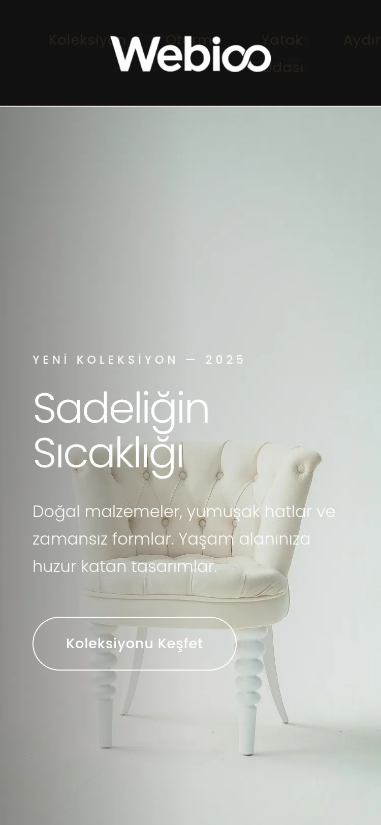 Mobilya & Dekorasyon E-Ticaret #2 - Mobil Gorunum