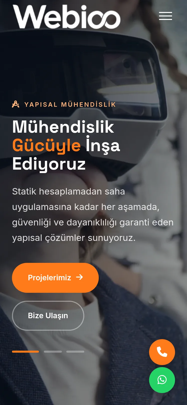 Mühendislik Şablonu #1 - Mobil Gorunum