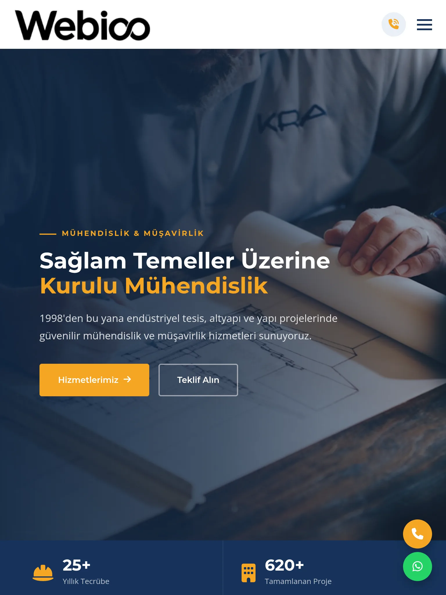 Mühendislik Şablonu #2 - Tablet Gorunum
