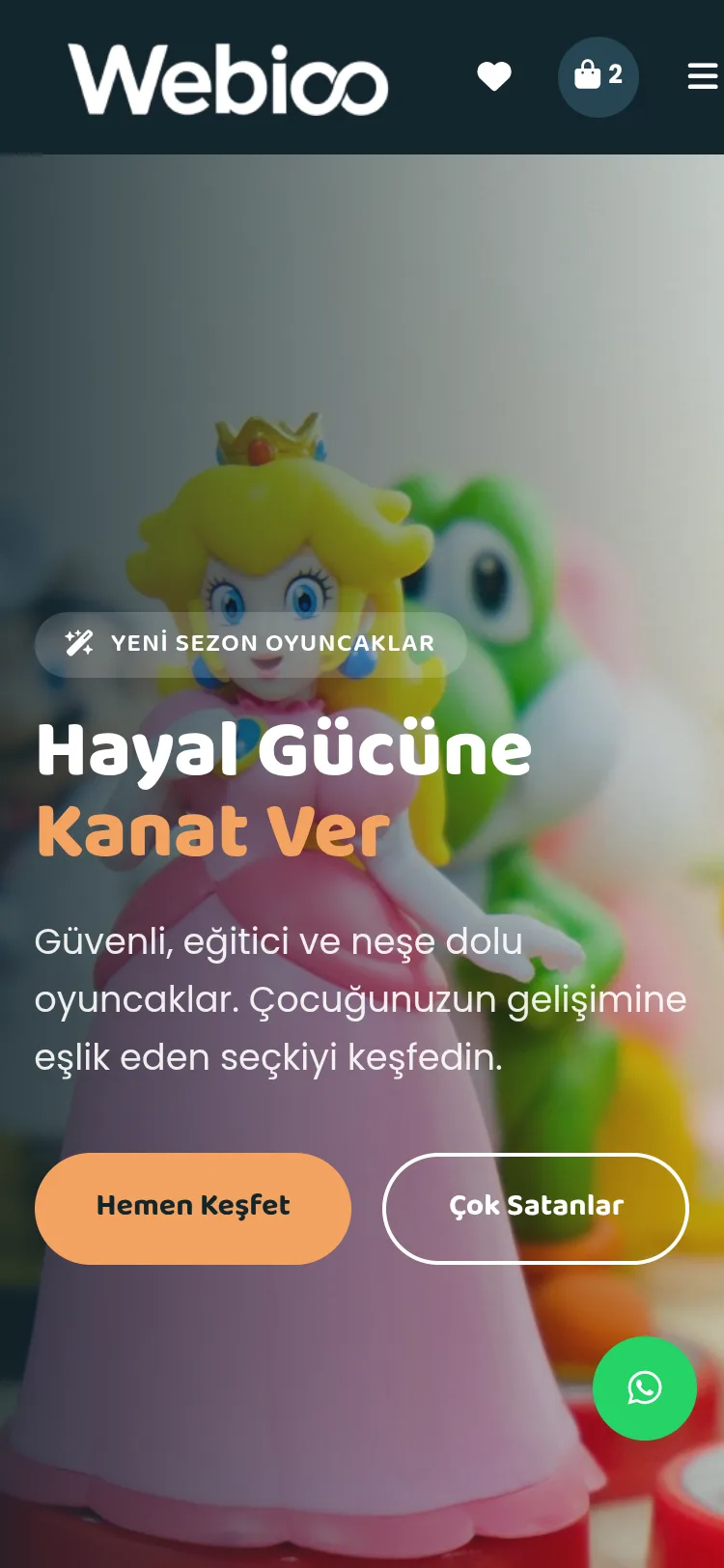 Oyuncak & Eğlence E-Ticaret #1 - Mobil Gorunum