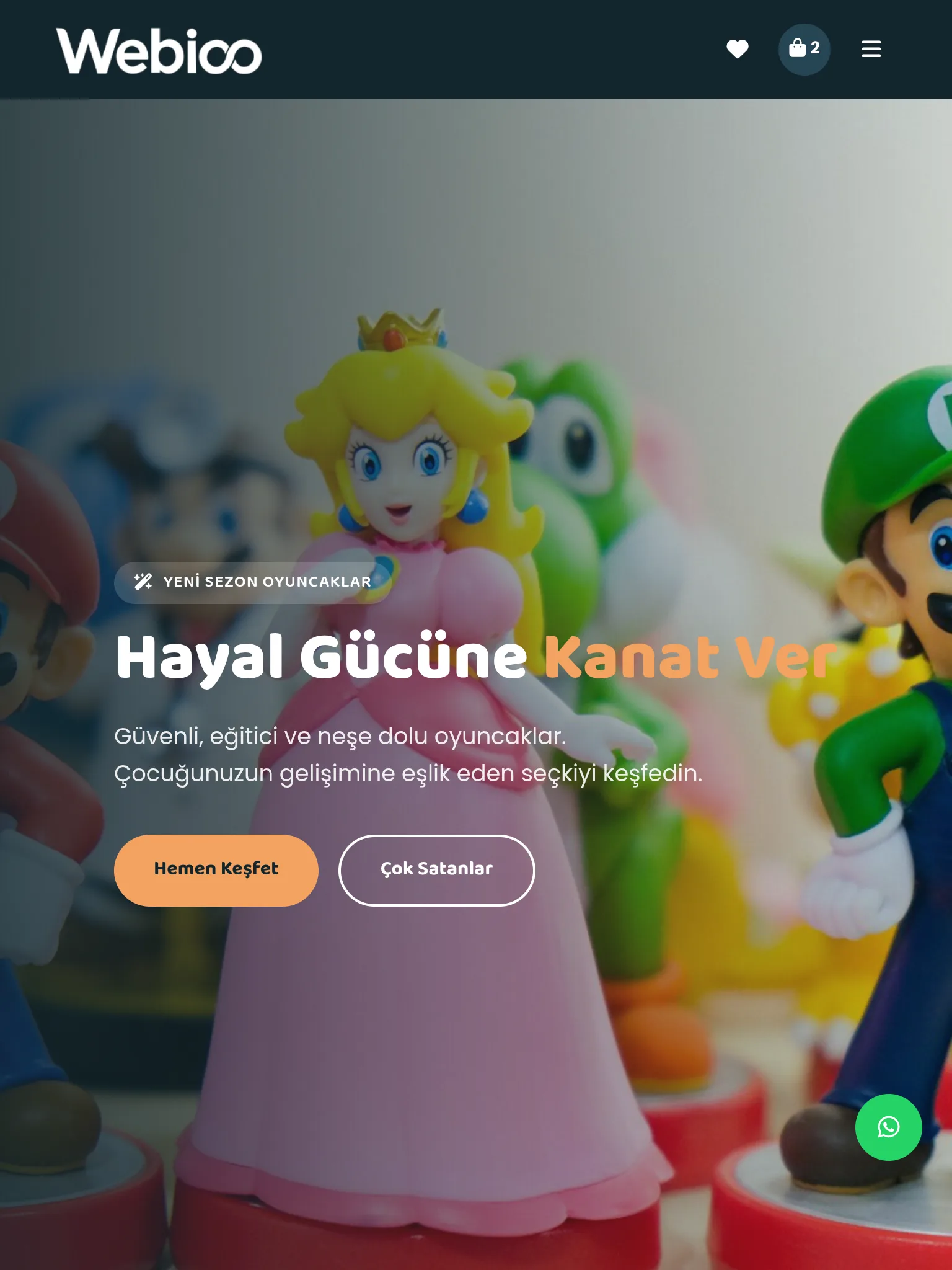 Oyuncak & Eğlence E-Ticaret #1 - Tablet Gorunum