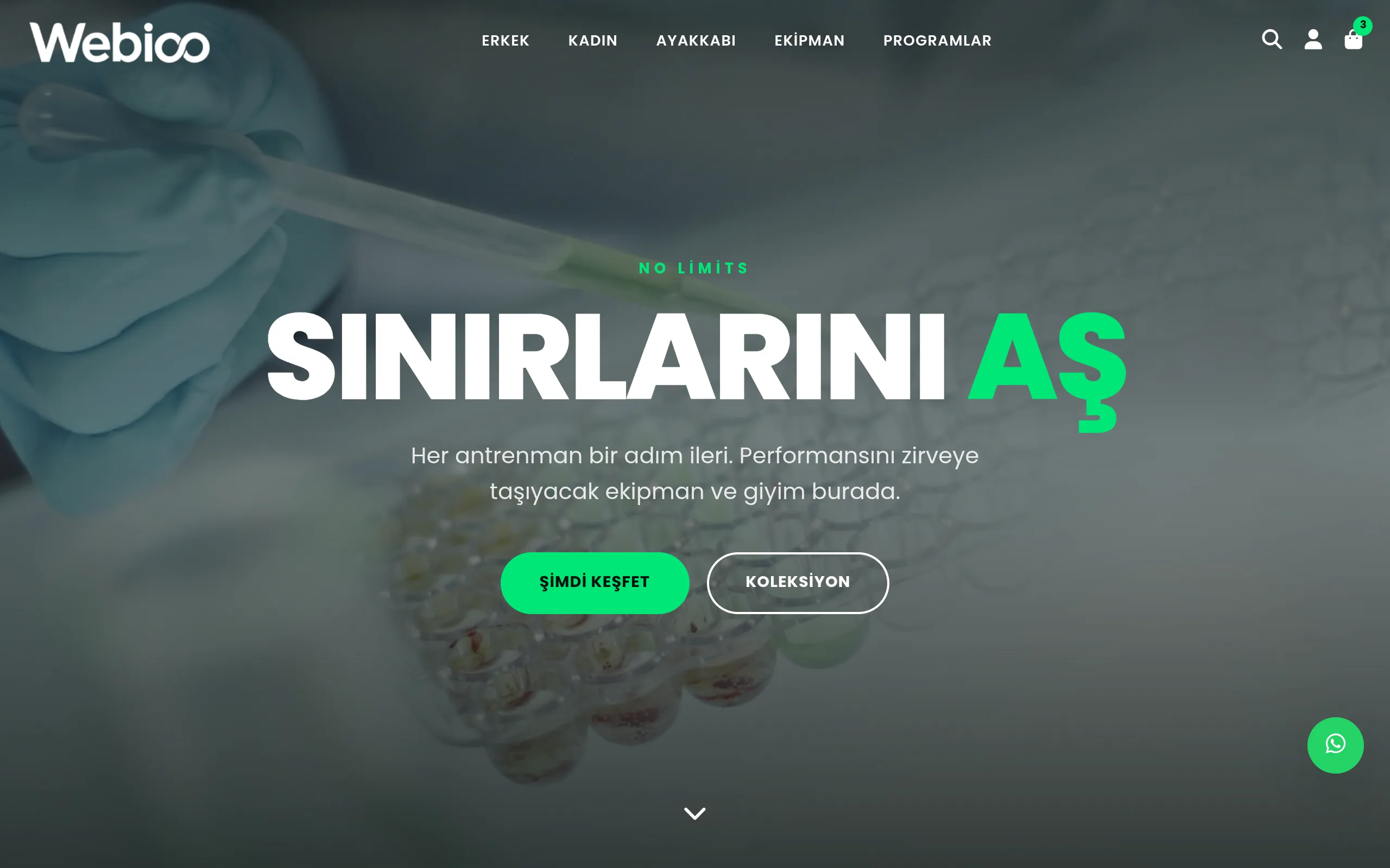 Spor & Outdoor E-Ticaret #2 - Masaustu Gorunum