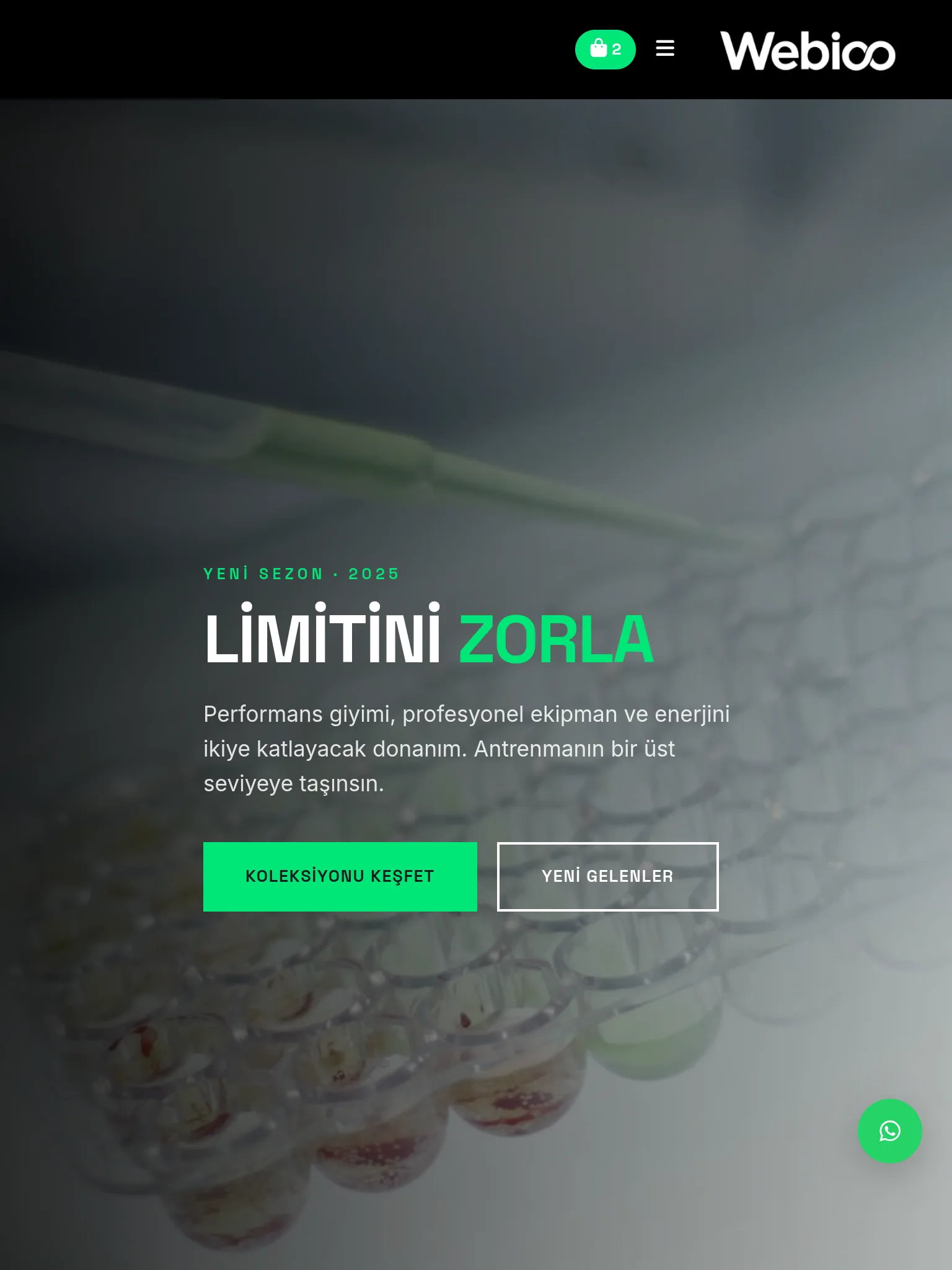 Spor & Outdoor E-Ticaret #4 - Tablet Gorunum